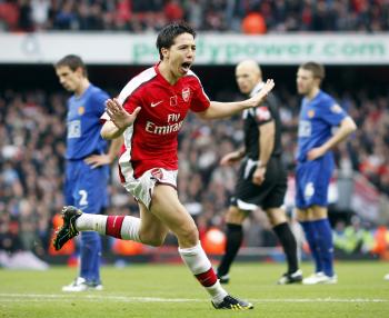 Nasri Shines as Gunners Shoot Down United