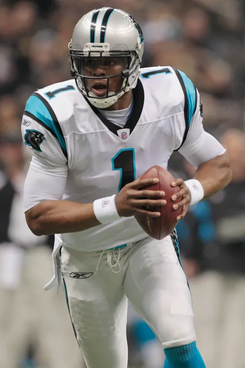 Cam Newton will replace Eli Manning on the Pro Bowl roster. (Chris Graythen/Getty Images)