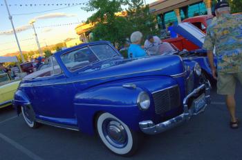 Customized classic on display in the parking lot of the Peppermill casino. (Dan Sanchez/The Epoch Times) Customized classic on display in the parking lot of the Peppermill casino. (Dan Sanchez/The Epoch Times)