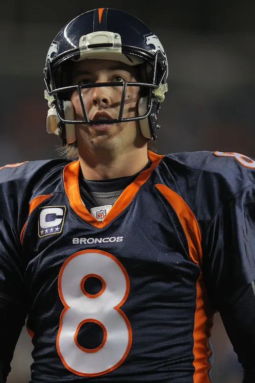 Kyle Orton was released by the Broncos, officially making it Tebow’s team in Denver. (Doug Pensinger/Getty Images)