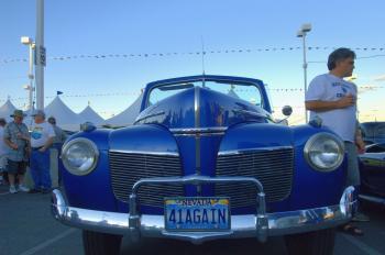 Customized classic on display in the parking lot of the Peppermill casino. (Dan Sanchez/The Epoch Times) Customized classic on display in the parking lot of the Peppermill casino. (Dan Sanchez/The Epoch Times)