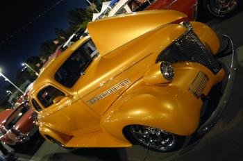 Customized classic on display in the parking lot of the Peppermill casino. (Dan Sanchez/The Epoch Times) Customized classic on display in the parking lot of the Peppermill casino. (Dan Sanchez/The Epoch Times)