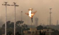 Fighter Jet Shot Down Above Benghazi (Photos)