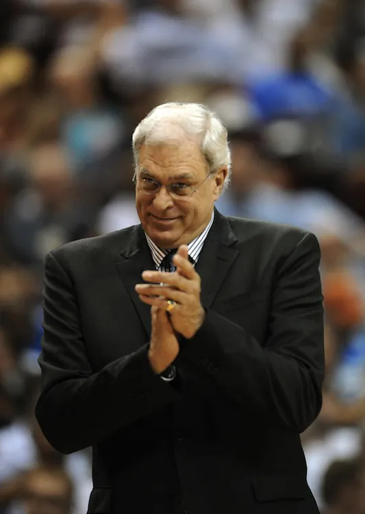Phil Jackson's teams have won an incredible 11 NBA titles in 20 seasons. (Stan Honda/AFP/Getty Images)