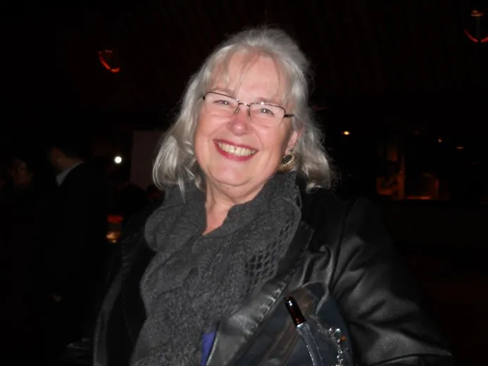 Costume designer Pamela MacDonald has made costumes for dance and theatre for 40 years, but said there were things done with fabric in Shen Yun’s performance Monday night that she had never seen before. (Matthew Little/The Epoch Times)