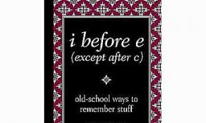 Book Review: 'i before e (except after c)'