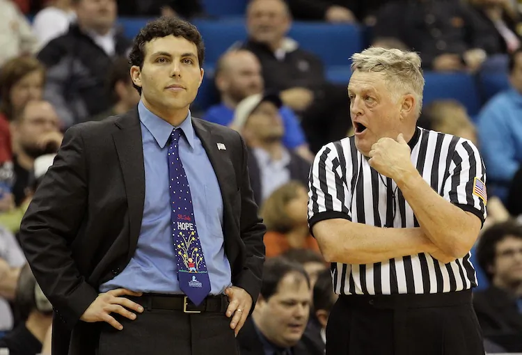 Memphis basketball coach Josh Pastner (L) will provide another good basketball program for the Big East. (Ronald Martinez/Getty Images)