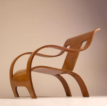 Peter Petrou Armchair (Courtesy of Winter Antiques Show) Peter Petrou Armchair (Courtesy of Winter Antiques Show)