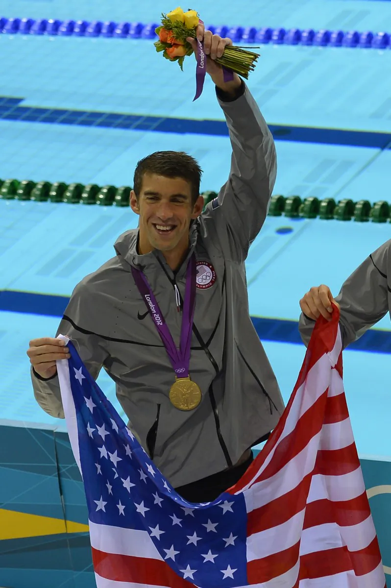 Michael Phelps won two more medals Tuesday to give him 19 in his illustrious career. (ODD ANDERSEN/AFP/GettyImages)
