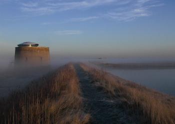 MISTY TOWER: Last inhabited in the late 19th century, the tower had fallen into a state of disrepair and was one of England's 'Scheduled Monuments at Risk' that, if lost, could never be replaced. (Courtesy of Sam Lucas) MISTY TOWER: Last inhabited in the late 19th century, the tower had fallen into a state of disrepair and was one of England's 'Scheduled Monuments at Risk' that, if lost, could never be replaced. (Courtesy of Sam Lucas)