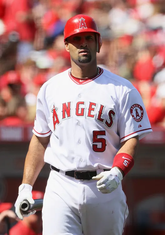 Albert Pujols is hitting just .217 though six games in 2012 for the 2-4 Angels. (Jeff Gross/Getty Images)