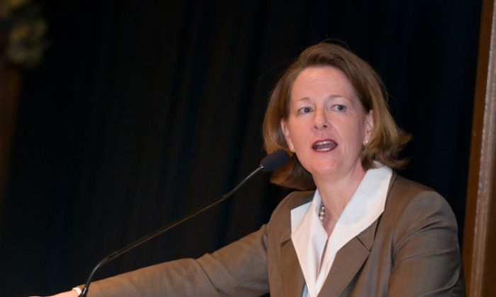 Alberta premier Alison Redford. The Wildrose Party says Redford's government was too preoccupied with damage control over scandals during the fall session to govern effectively. (Courtesy Government of Alberta)