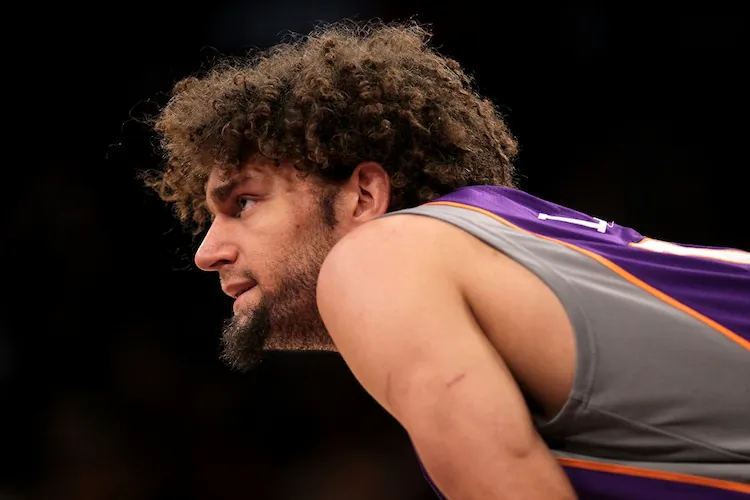 Robin Lopez is going from Phoenix to New Orleans. (Stephen Dunn/Getty Images)