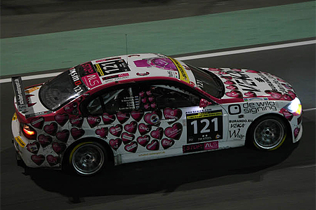 The racing Divas all-female driving team got out of the garage and back into the A3T class lead after nine hours of racing. (24hDubai.com)