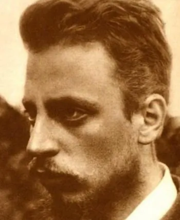 Rainer Maria Rilke in September 1900 (Courtesy of zeno.org)