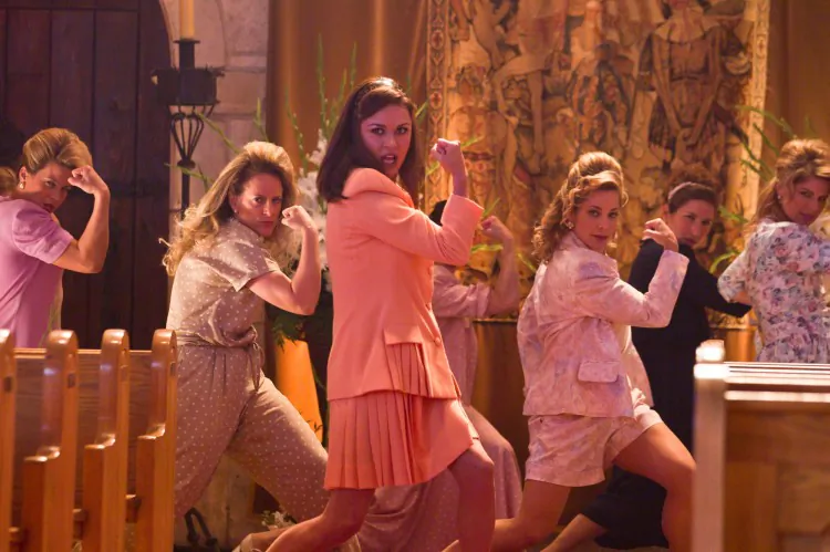 Diego Boneta in the musical comedy-drama “Rock of Ages,” a film about a small-town girl and a city boy who pursue their dreams in Hollywood. (David James/ Warner Bros. Pictures)