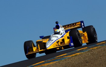 Ryan Briscoe qualified third, completing the Team Penske sweep. (Ezra Shaw/Getty Images) Ryan Briscoe qualified third, completing the Team Penske sweep. (Ezra Shaw/Getty Images)