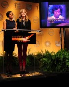 Regina King (L) and Judy Greer at SAG Announcement (Frederic J. Brown/Getty Images)