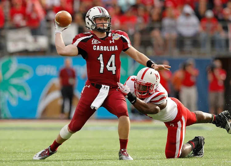 Connor Shaw's 230 passing yards were too much for Nebraska. (Mike Ehrmann/Getty Images)
