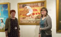 In a Leafy London Suburb, a Painting Exhibition Shows Persecution in China