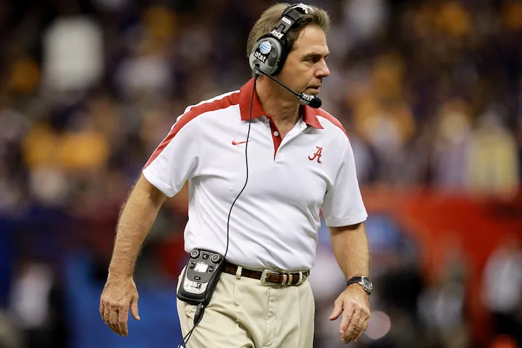 Three-time BCS Champion coach Nick Saban is also a tremendous recruiter. (Ronald Martinez/Getty Images)