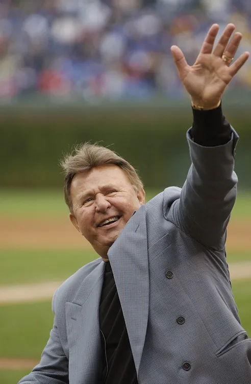 Ron Santo was posthumously elected to the Baseball Hall of Fame on Monday. (Jonathan Daniel/Getty Images)