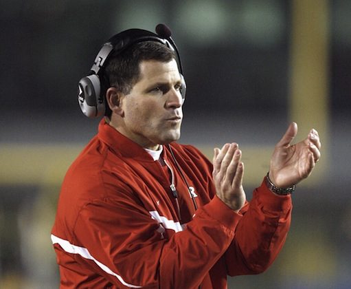 Greg Schiano had a 68-67 record in 11 seasons at Rutgers. (Gregory Shamus/Getty Images)