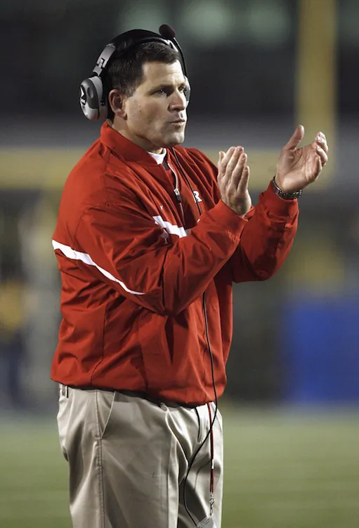 Greg Schiano had a 68-67 record in 11 seasons at Rutgers. (Gregory Shamus/Getty Images)