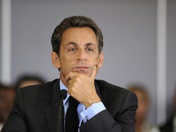 French President Nicolas Sarkozy is now accused of illegally using the French secret service to identify a press informant. (Eric Feferberg/AFP/Getty Images)