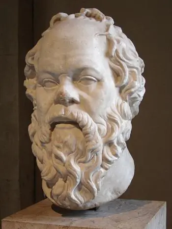 Marble statue of Socrates. (Public domain)
