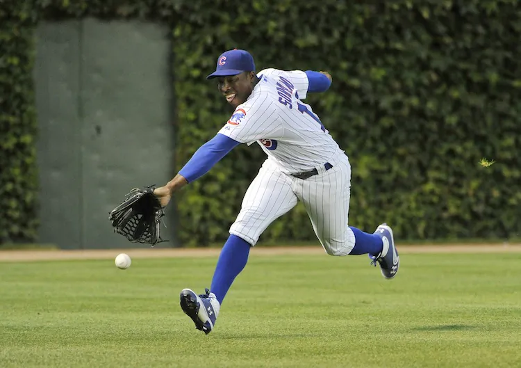 Alfonso Soriano is actually a good player but not at $17 million per season. The 35-year-old outfielder has three more years in Chicago. (Brian Kersey/Getty Images)