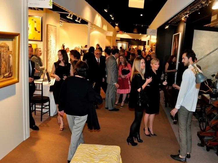 Guests at the second annual AADLA Spring Show NYC. (Photo by Annie Watt, Courtesy of AADLA)