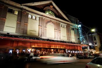 In 1981, Australia's last remaining atmospheric theatre was snatched from the jaws of the bulldozer by a Heritage Council conservation order and plans were made to restore the building. (Courtesy of Capitol Theatre Management Pty Limited) In 1981, Australia's last remaining atmospheric theatre was snatched from the jaws of the bulldozer by a Heritage Council conservation order and plans were made to restore the building. (Courtesy of Capitol Theatre Management Pty Limited)