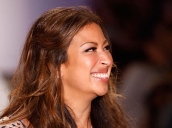 Sylvie Cachay on the runway at Syla by Sylvie Cachay 2009 collection fashion show during Mercedes-Benz Fashion Week Swim at the Raleigh Hotel on July 18, 2008 in Miami, Florida. (Frazer Harrison/Getty Images)