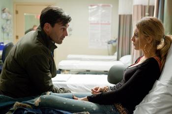 DIGGING FOR INFORMATION: Jon Hamm from 'Mad Men' stars as an FBI Special Agent along with Blake Lively of 'Gossip Girl' in the new thriller 'The Town.' (Claire Folger/Warner Bros. Pictures) DIGGING FOR INFORMATION: Jon Hamm from 'Mad Men' stars as an FBI Special Agent along with Blake Lively of 'Gossip Girl' in the new thriller 'The Town.' (Claire Folger/Warner Bros. Pictures)