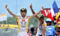 Piepoli Wins Stage Ten of the 2008 Tour de France