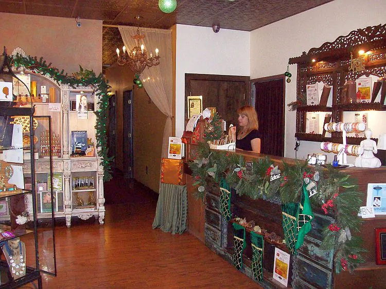 The Green Spa and Wellness Center in Brooklyn, NY, is already preparing for the holiday season, to include offering Chocoholics Spa-liday specials. (Tanya Harrison/The Epoch Times)