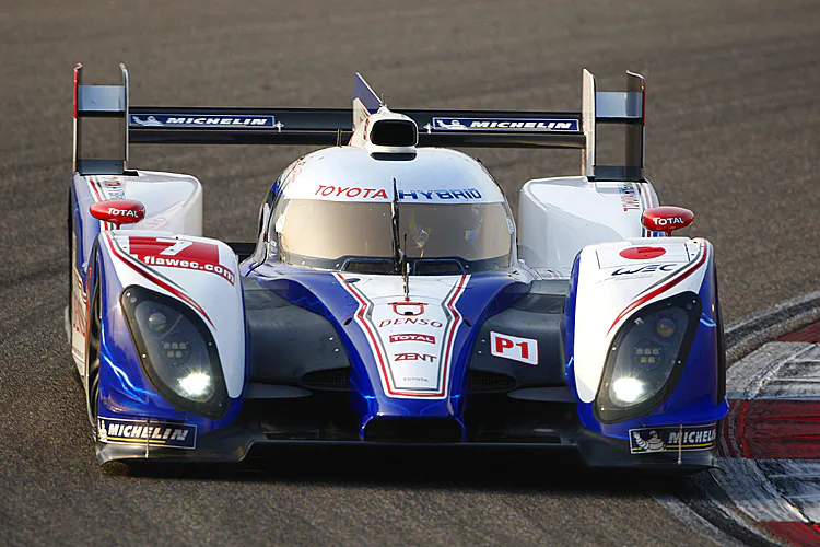 Toyota had a significant edge in speed in the second Free Practice session for the WEC Six Hours of Shanghai. (Toyota Motorsports)