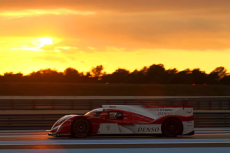 Toyota said the tests were successful, though some issues arose. (toyotahybridracing.com)