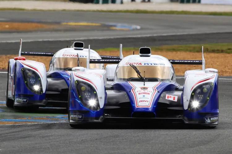Although both Toyotas were essentially done after six hours, what the team achieved in that six hours makes their Le Mans venture a huge success. (Toyota GmbH)