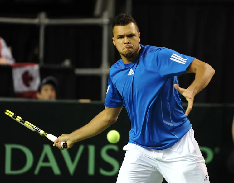 France won the critical doubles match on Saturday over Canada. (Don MacKinnon/AFP/Getty Images)