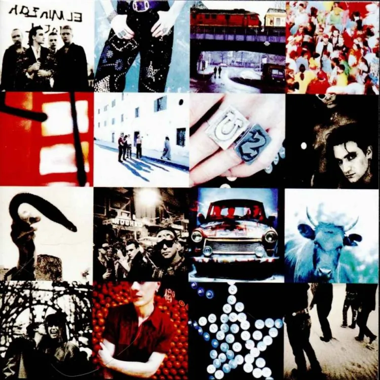 U2's "AchtungBaby" album cover (Island Records)