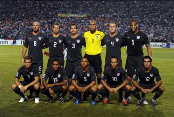 The U.S. men's national soccer team will face England, Algeria, and Slovenia at next summer's World Cup. (Yuri Cortez/AFP/Getty Images)