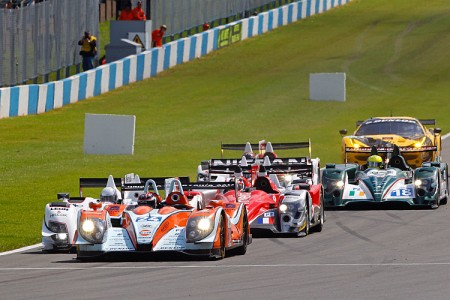 AUTO - ELMS 6 HEURES DE DONINGTON 2012 The #24 Oak Morgan-Judd led the very close racing in the first half of the ELMS Donington Six Hours. (europeanlemansseries.com)