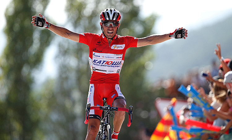 Rodriguez Wins Vuelta Stage Six, Sky Shows Team Power