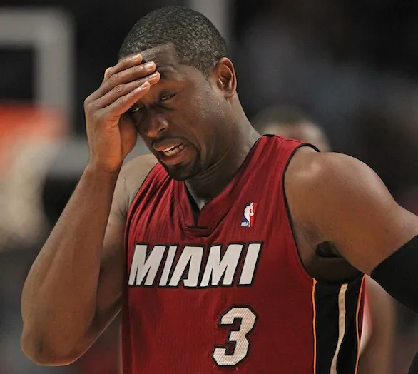 Dwayne Wade played through pain at the end of the season. (Jonathan Daniel/Getty Images)