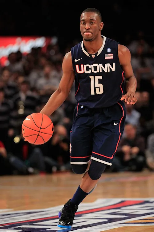 Kemba Walker put UConn on his back in 2011 and led the Huskies to five wins in five days to take the Big East title. (Chris Trotman/Getty Images)