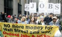 ‘March on Wall Street’ Protests Draw Hundreds
