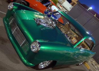 Ron Gendron's '53 Willys Aero Eagle was selected as one of the 20 best cars at Hot August Nights. (Dan Sanchez/The Epoch Times) Ron Gendron's '53 Willys Aero Eagle was selected as one of the 20 best cars at Hot August Nights. (Dan Sanchez/The Epoch Times)