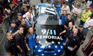 Racecar Commemorating 9/11 Unveiled